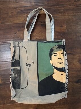 Loop Andy Warhol 1962 Self Portrait Canvas Tote Bag Deeply Superficial Person